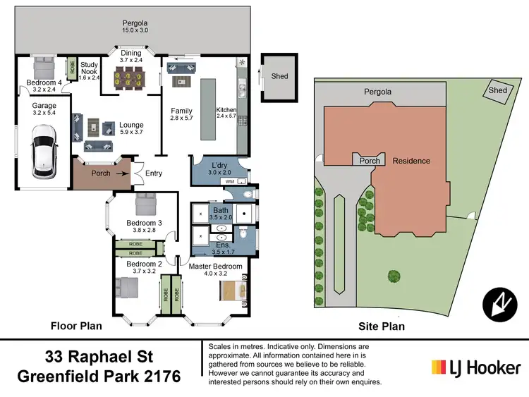 Floorplan of Homely house listing, 33 Raphael Street, Greenfield Park NSW 2176