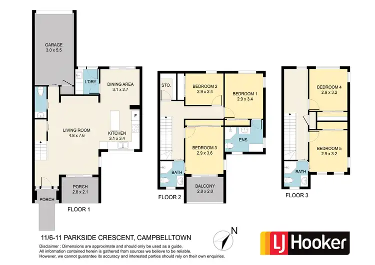 Floorplan of Homely house listing, 11/6-11 Parkside Crescent, Campbelltown NSW 2560
