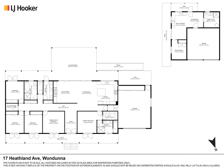 Floorplan of Homely house listing, 17 Heathland Avenue, Wondunna QLD 4655