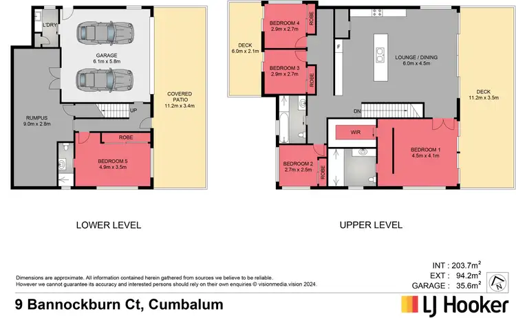 Floorplan of Homely house listing, 9 Bannockburn Court, Cumbalum NSW 2478