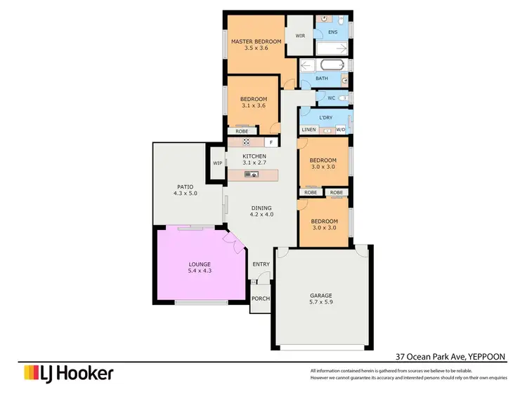 Floorplan of Homely house listing, 37 Ocean Park Avenue, Yeppoon QLD 4703