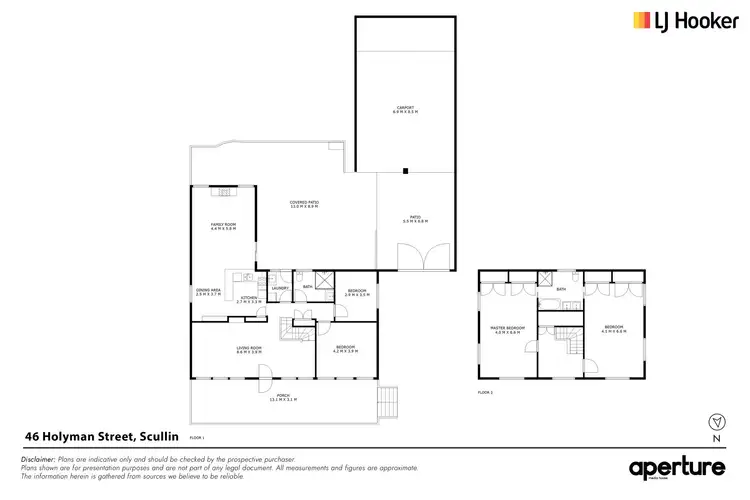 Floorplan of Homely house listing, 46 Holyman Street, Scullin ACT 2614