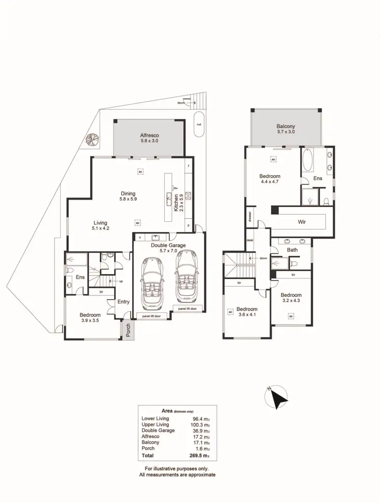 Floorplan of Homely house listing, 4/6 Allerdice Court, West Lakes SA 5021