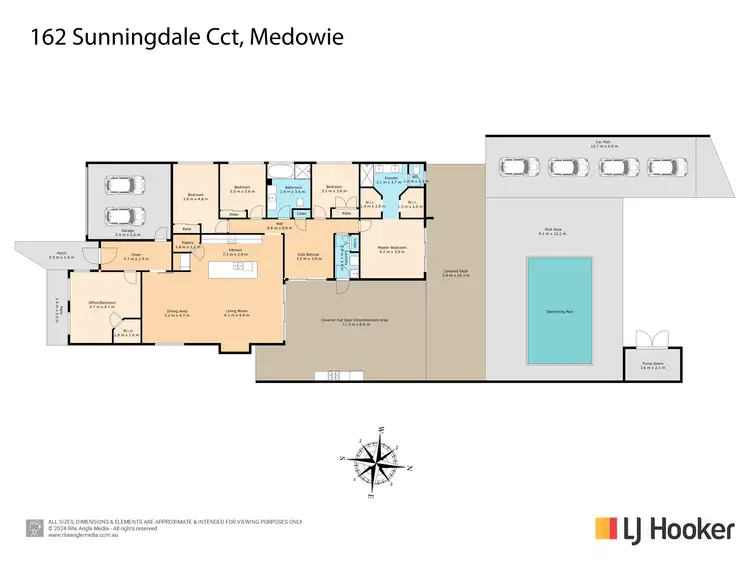 Floorplan of Homely house listing, 162 Sunningdale Cct, Medowie NSW 2318