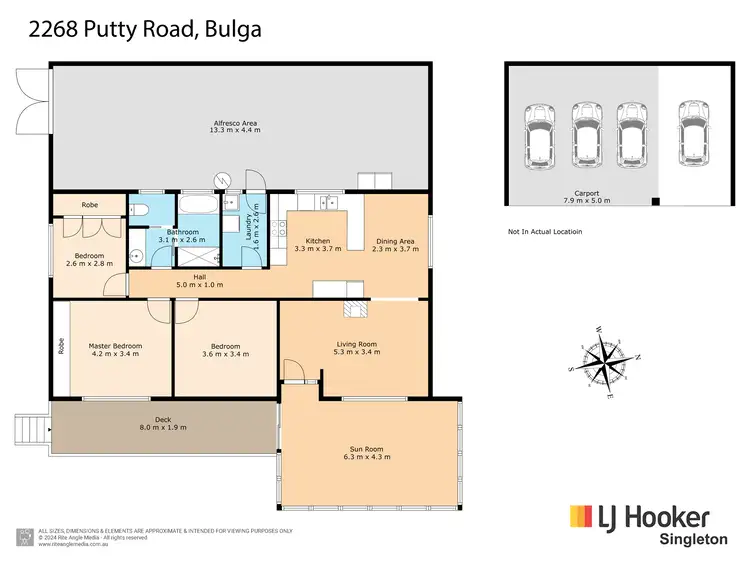 Floorplan of Homely rural property listing, 2268 Putty Road, Bulga NSW 2330