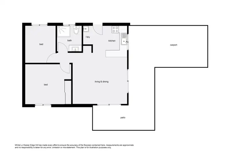 Floorplan of Homely villa listing, 6/191-199 Woodward Street, Whitfield QLD 4870