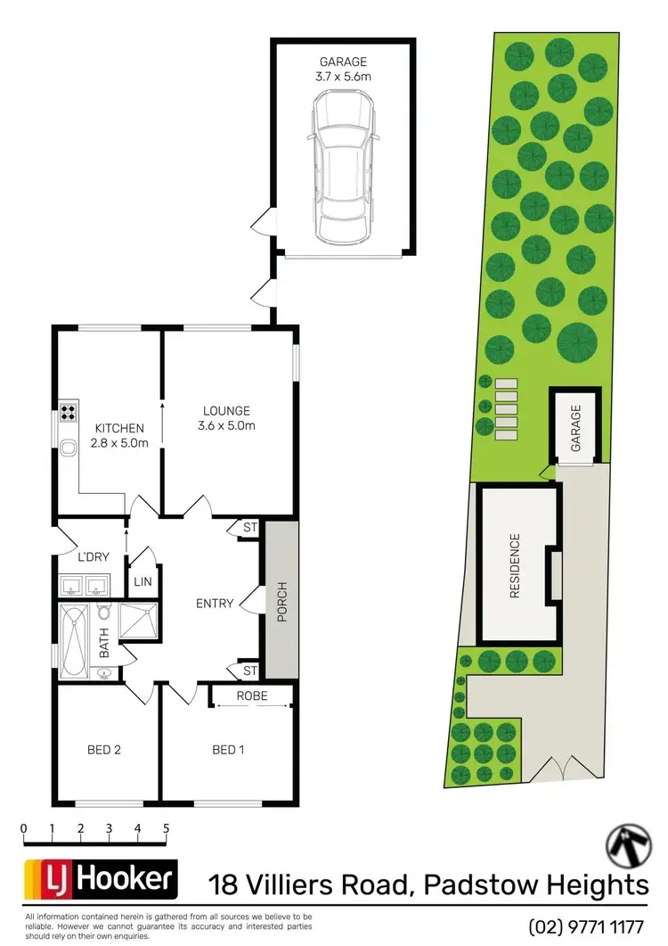 Floorplan of Homely house listing, 18 Villiers Road, Padstow Heights NSW 2211