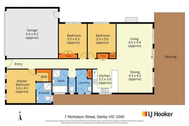 Floorplan of Homely house listing, 7 Nicholson Street, Darley VIC 3340