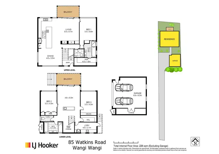 Floorplan of Homely house listing, 85 Watkins Road, Wangi Wangi NSW 2267