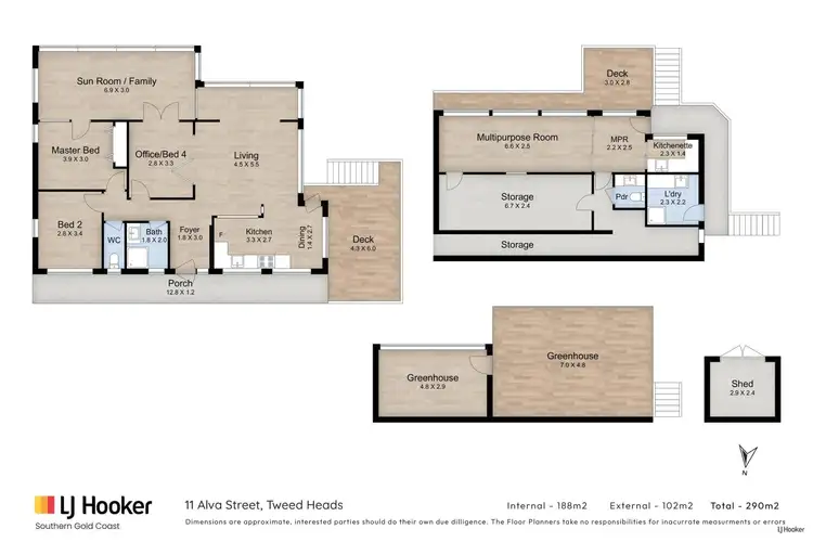 Floorplan of Homely house listing, 11 Alva Street, Tweed Heads NSW 2485
