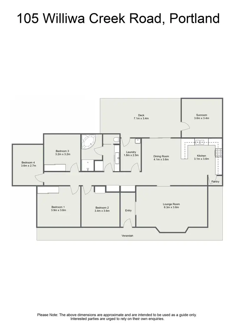 Floorplan of Homely house listing, 105 Williwa Creek Road, Portland NSW 2847