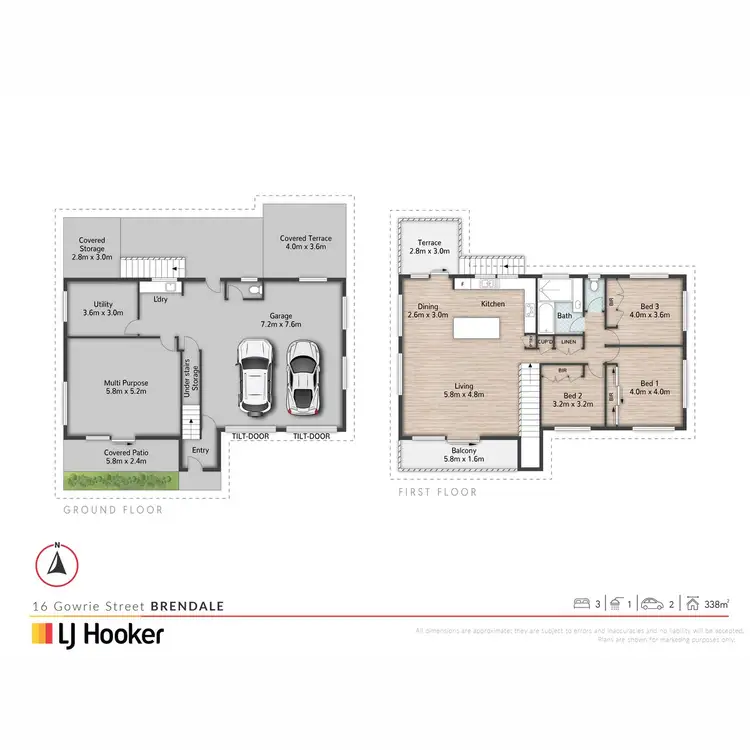 Floorplan of Homely house listing, 16 Gowrie Street, Brendale QLD 4500