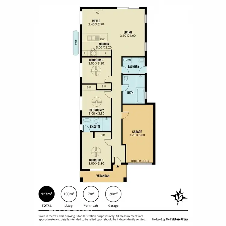 Floorplan of Homely house listing, 8 Newbury Street, Mount Barker SA 5251