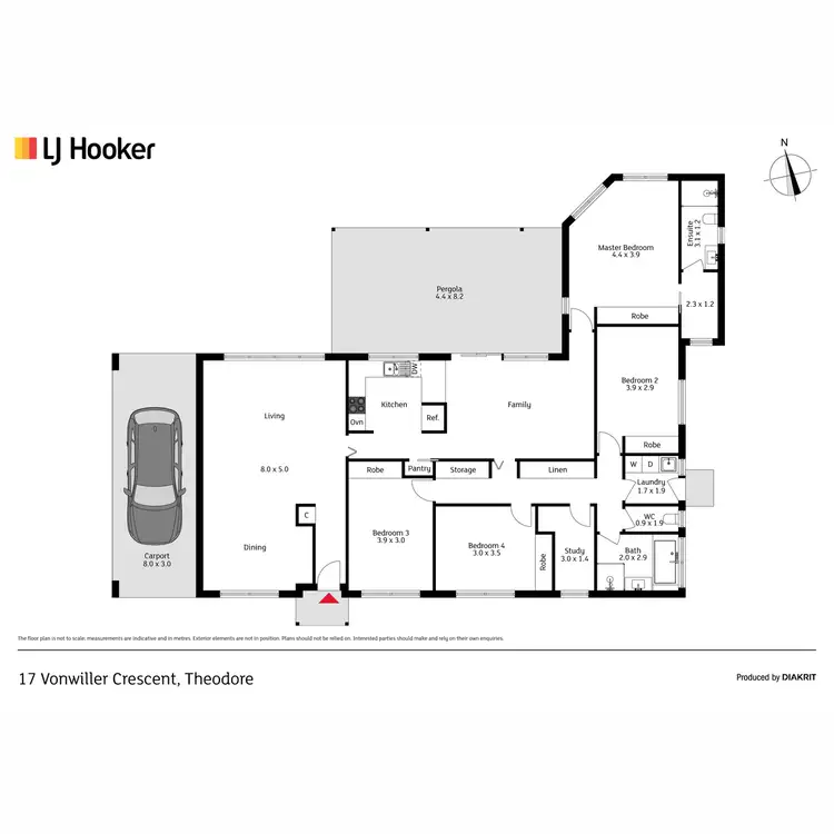 Floorplan of Homely house listing, 17 Vonwiller Crescent, Theodore ACT 2905