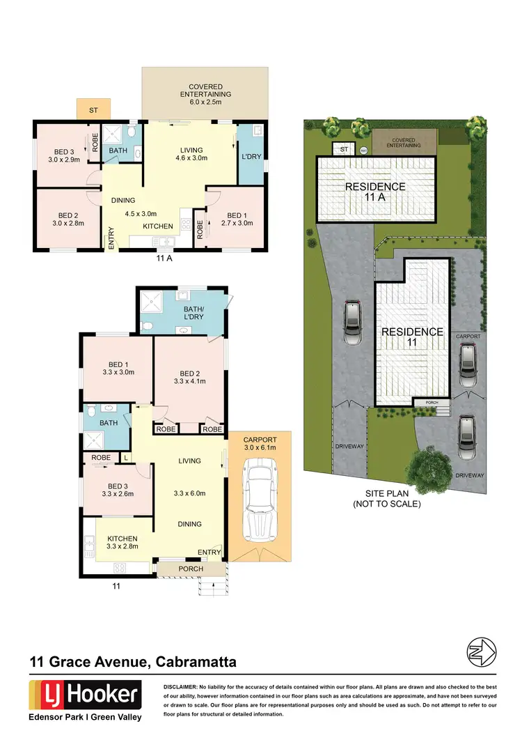 Floorplan of Homely house listing, 11 Grace Avenue, Cabramatta NSW 2166
