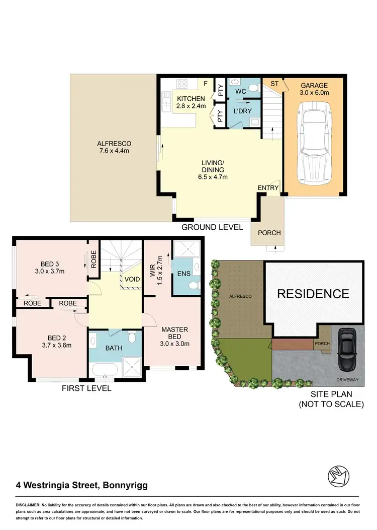 Floorplan of Homely house listing, 4 Westringia St, Bonnyrigg NSW 2177