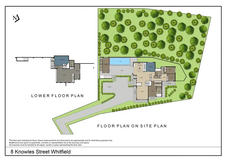 Floorplan of Homely house listing, 8 Knowles Street, Whitfield QLD 4870