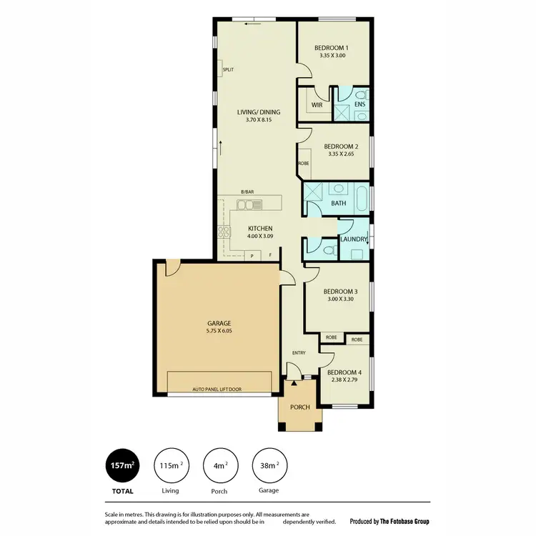 Floorplan of Homely house listing, 2 Lyons Street, Andrews Farm SA 5114