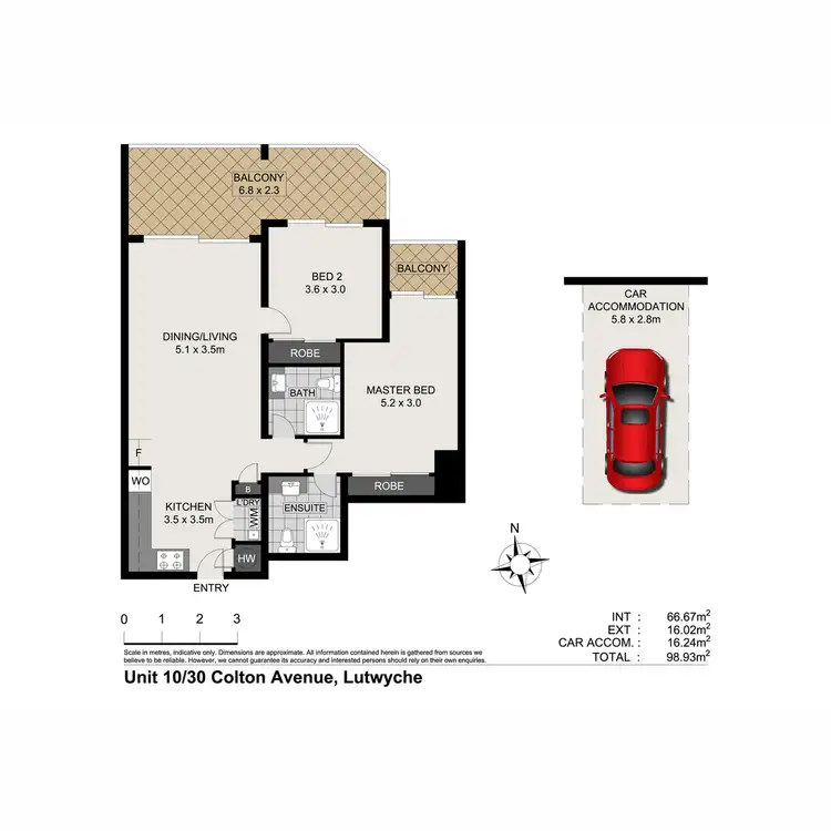 Floorplan of Homely apartment listing, 10/30 Colton Avenue, Lutwyche QLD 4030