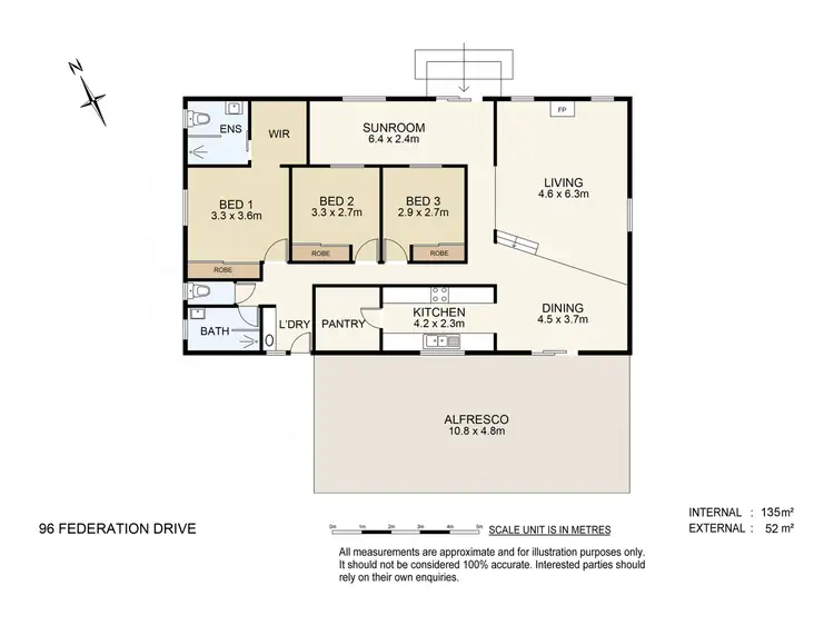 Floorplan of Homely house listing, 96 Federation Drive, Bethania QLD 4205