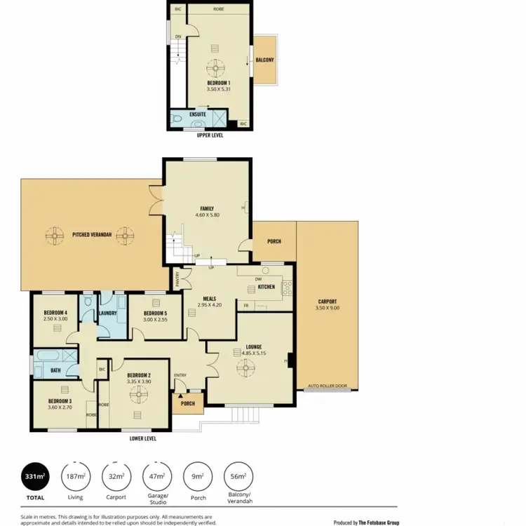 Floorplan of Homely house listing, 8 Penguin Street, Modbury North SA 5092