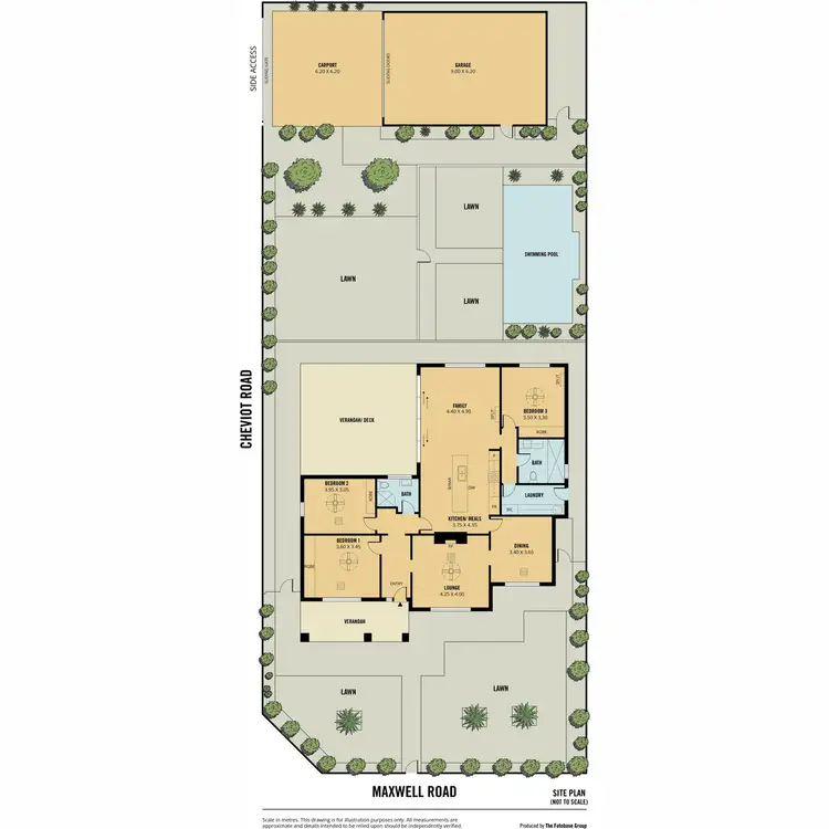 Floorplan of Homely house listing, 16 Maxwell Road, Manningham SA 5086