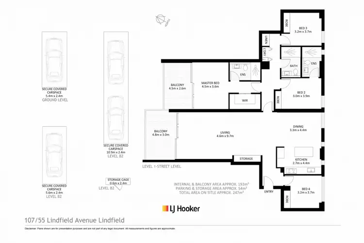 Floorplan of Homely apartment listing, 107/55 Lindfield Avenue, Lindfield NSW 2070