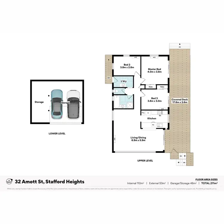 Floorplan of Homely house listing, 32 Amott Street, Stafford Heights QLD 4053