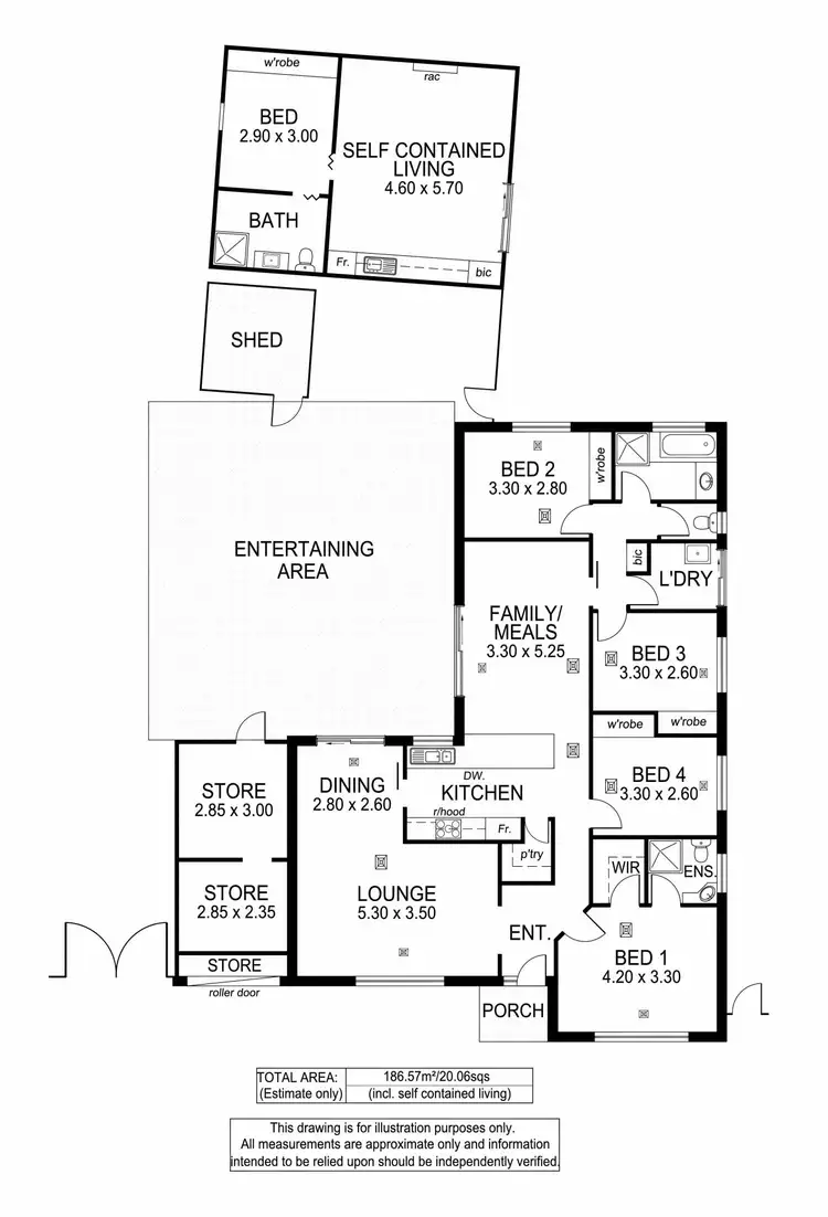 Floorplan of Homely house listing, 7 Hamilton Court, Sheidow Park SA 5158