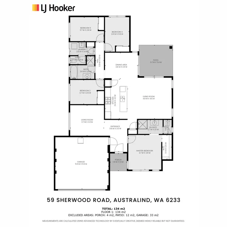 Floorplan of Homely house listing, 59 Sherwood Road, Australind WA 6233