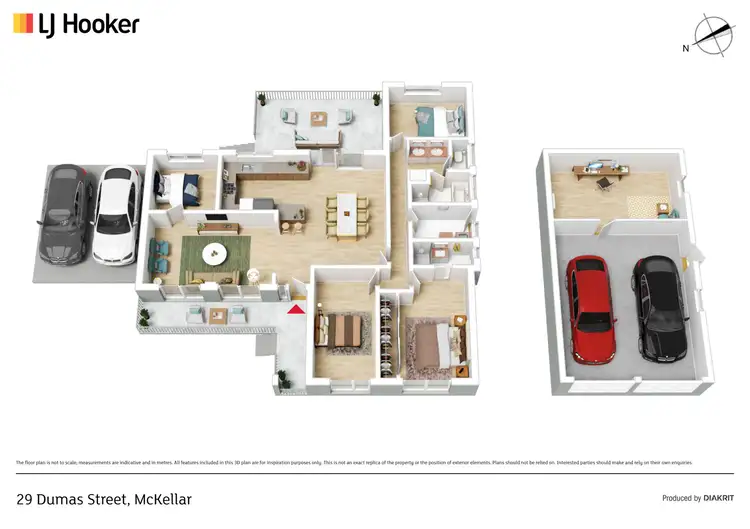 Floorplan of Homely house listing, 29 Dumas Street, Mckellar ACT 2617