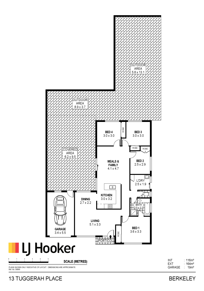 Floorplan of Homely house listing, 13 Tuggerah Place, Berkeley NSW 2506