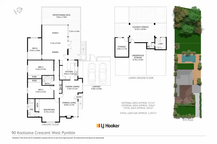 Floorplan of Homely house listing, 90 Kooloona Crescent, West Pymble NSW 2073