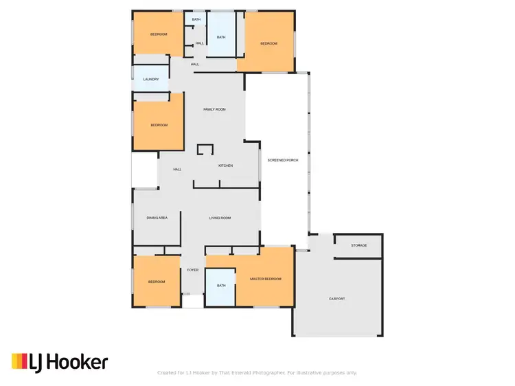 Floorplan of Homely house listing, 5 Sharlyn Crescent, Emerald QLD 4720