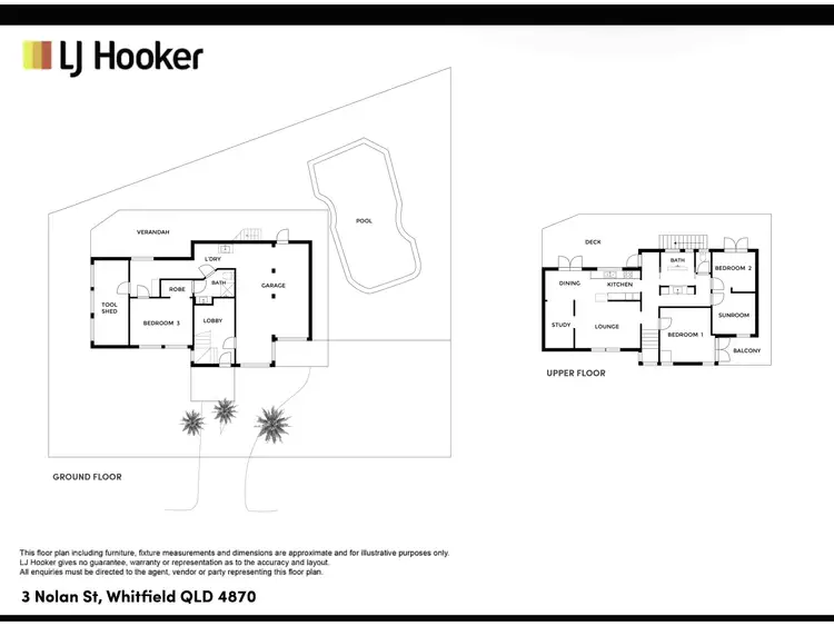 Floorplan of Homely house listing, 3 Nolan Street, Whitfield QLD 4870