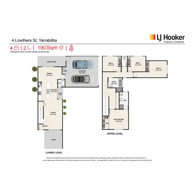 Floorplan of Homely house listing, 4 Lowthers Street, Yarrabilba QLD 4207