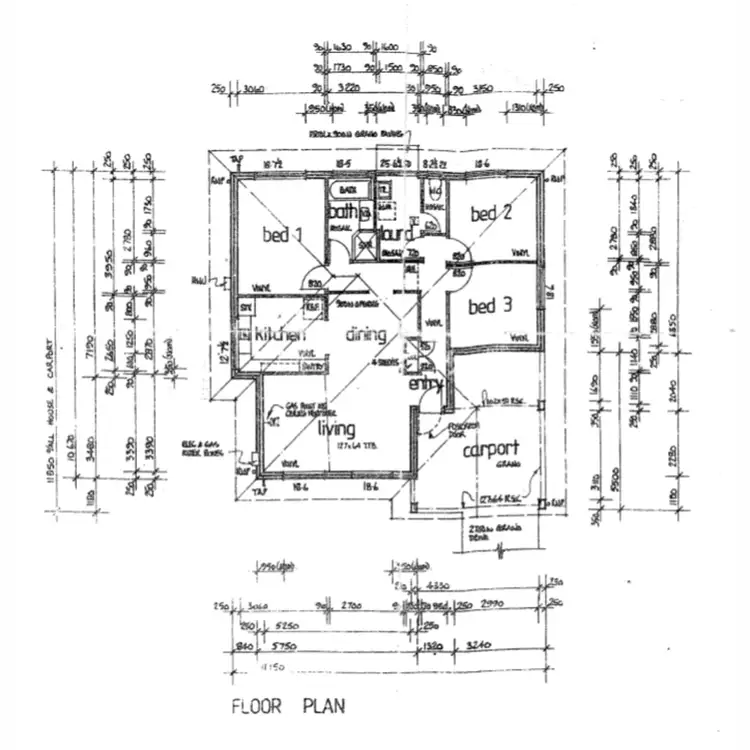 Floorplan of Homely house listing, 14 Pageant Loop, Heathridge WA 6027