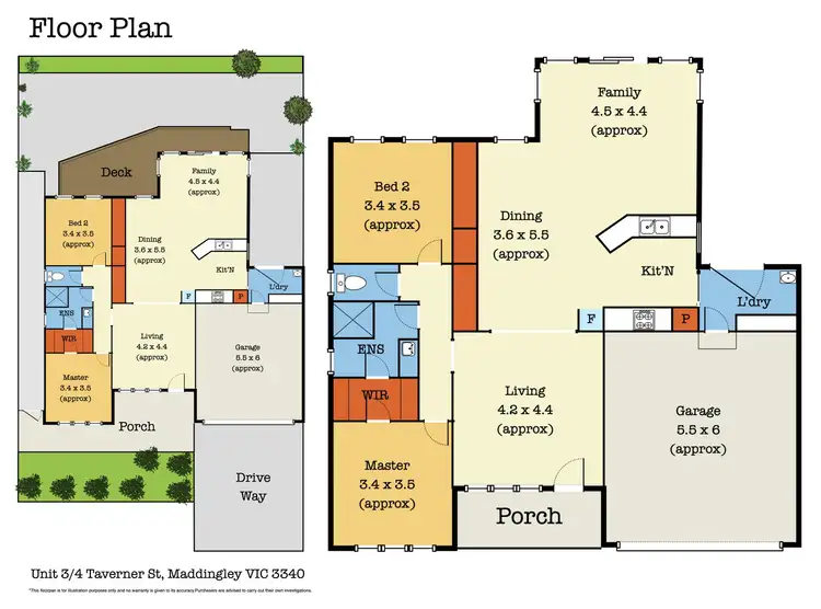 Floorplan of Homely house listing, 3/4 Taverner Street, Maddingley VIC 3340