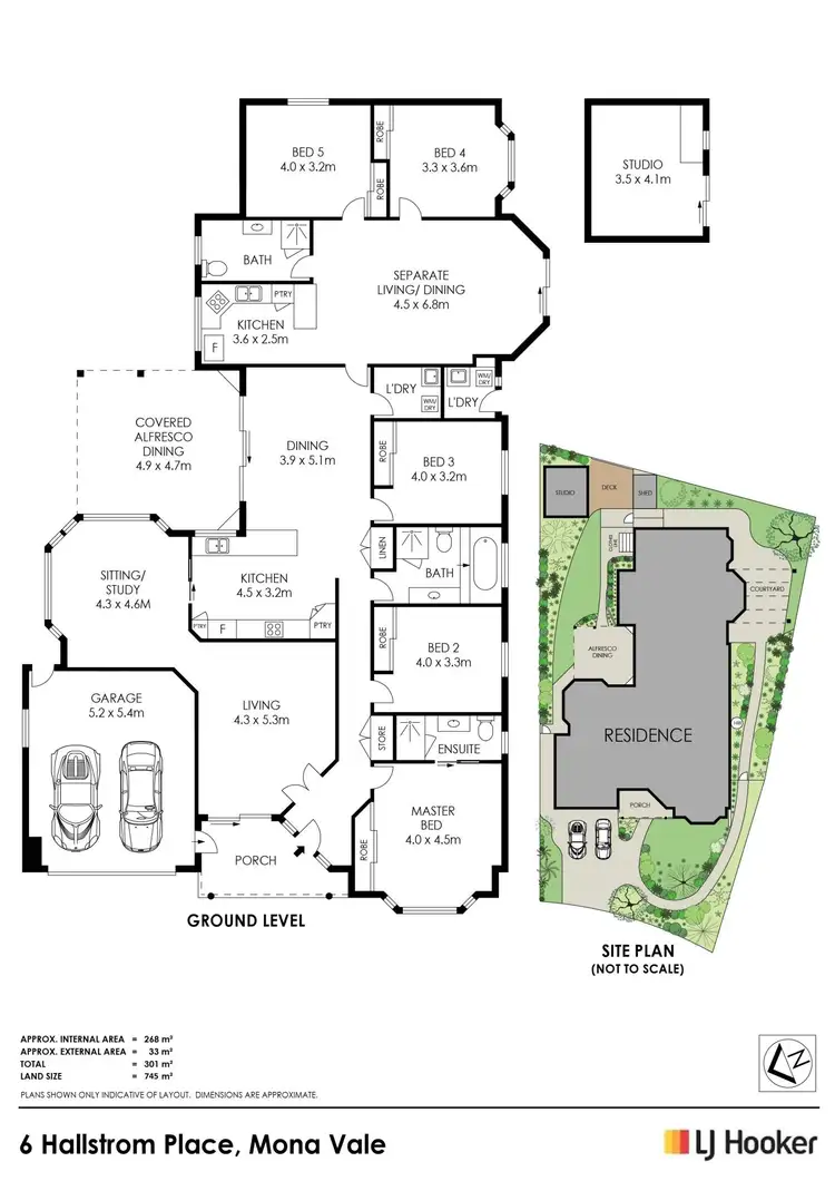 Floorplan of Homely house listing, 6 Hallstrom Place, Mona Vale NSW 2103