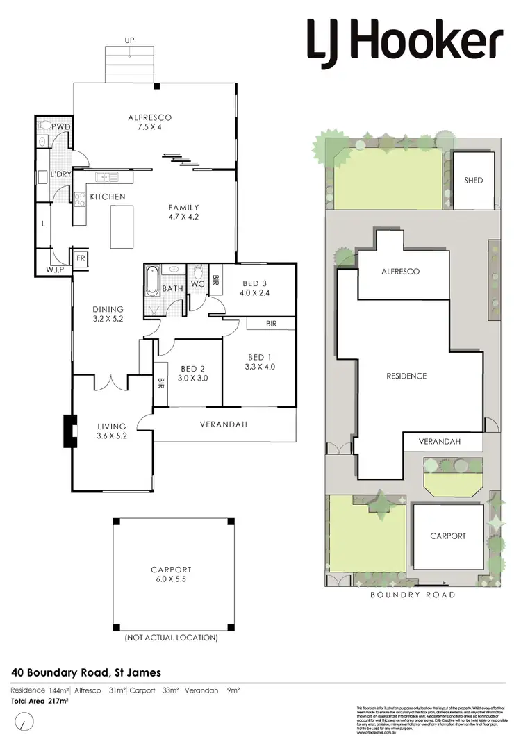 Floorplan of Homely house listing, 40 Boundary Road, St James WA 6102