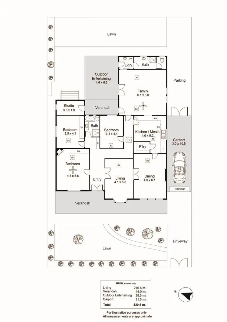Floorplan of Homely house listing, 1 Pearse Street, Underdale SA 5032