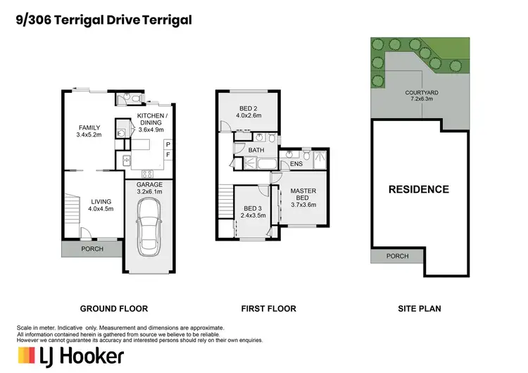 Floorplan of Homely townhouse listing, 9/306 Terrigal Drive, Terrigal NSW 2260