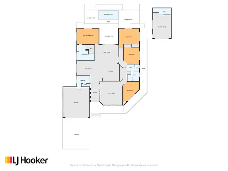 Floorplan of Homely house listing, 25 Haswell Street, Emerald QLD 4720