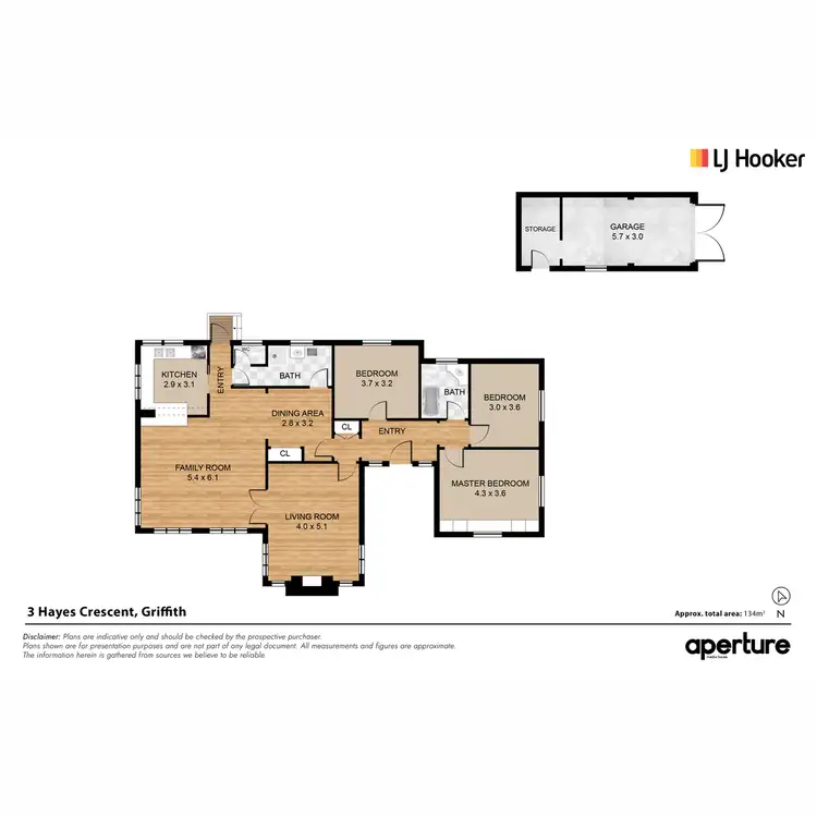 Floorplan of Homely house listing, 3 Hayes Crescent, Griffith ACT 2603