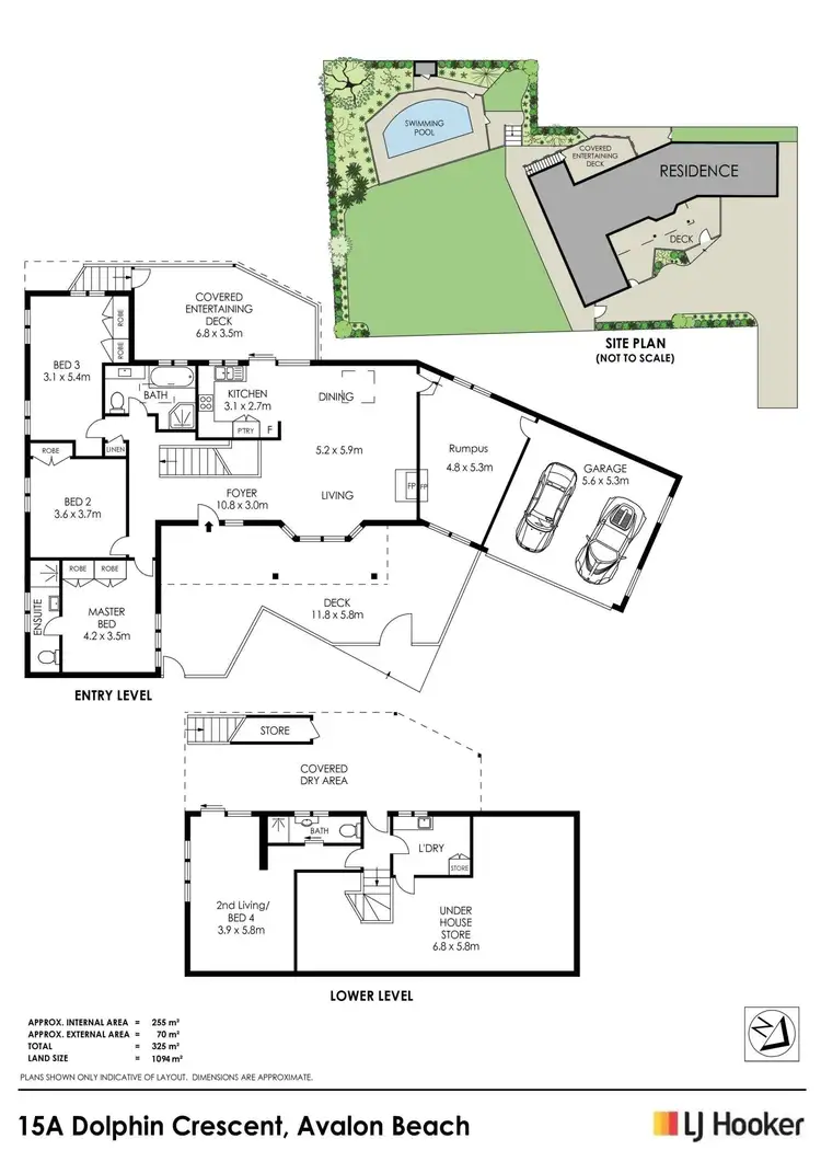 Floorplan of Homely house listing, 15A Dolphin Crescent, Avalon Beach NSW 2107