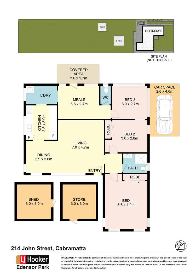 Floorplan of Homely house listing, 214 John Street, Cabramatta NSW 2166