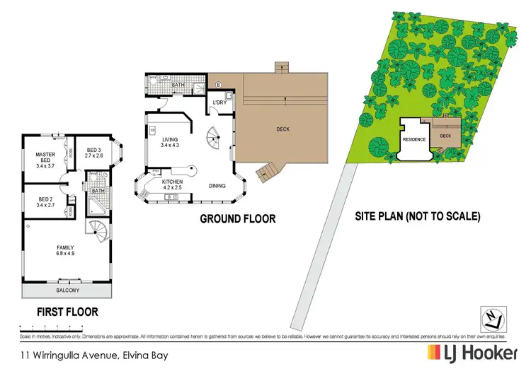 Floorplan of Homely house listing, 11 Wirringulla Avenue, Elvina Bay NSW 2105