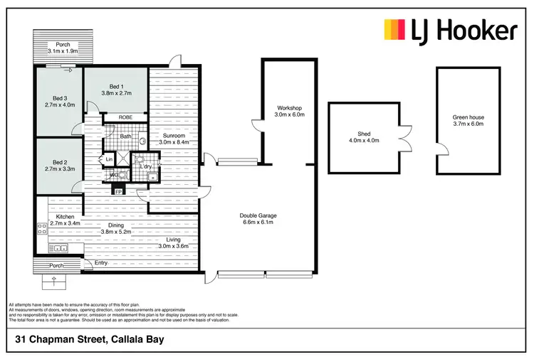 Floorplan of Homely house listing, 31 Chapman Street, Callala Bay NSW 2540