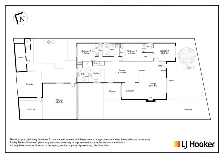 Floorplan of Homely house listing, 49 Mintaro Way, Seabrook VIC 3028