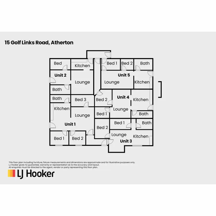 Floorplan of Homely house listing, 15 Golf Links Road, Atherton QLD 4883